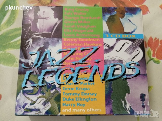 Дискове с музика JAZZ LEGENDS, снимка 2 - CD дискове - 44131130