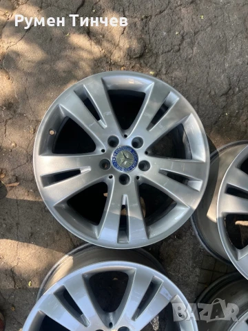 4бр оригинални алуминиеви джанти за Мерцедес 17ки, снимка 2 - Гуми и джанти - 51125687