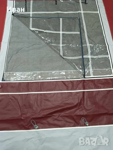 Форселт за каравана ISABELLA CAPRI LUX BURGUNDY Размер 1050 (1036-1060)см земя-земя., снимка 8 - Палатки - 48974246