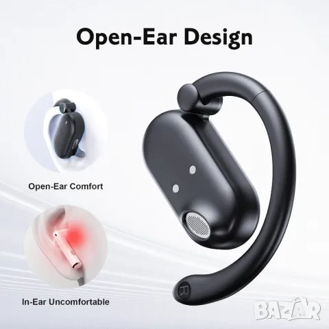 Слушалки Waearmusic Open Ear, F15 Bluetooth, безжично зареждане, дълбок бас, снимка 7 - Безжични слушалки - 48442486