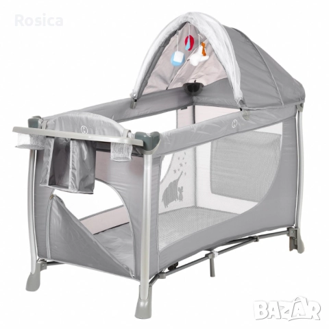 Детска кошара Zizito doris на 2 нива, снимка 5 - Кошарки - 52172643