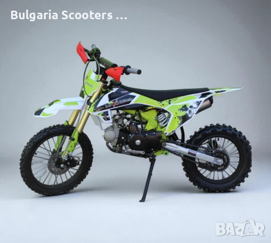 Кросов мотор 125 кубика MX Sport Green, снимка 2 - Мотоциклети и мототехника - 51261559