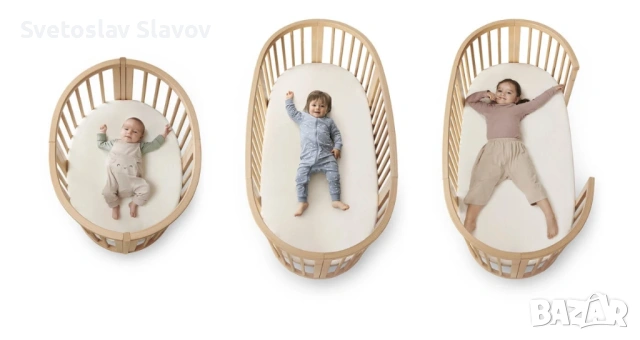 Детска кошара легло STOKKE, снимка 4 - Кошарки - 50761831