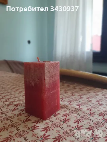 Коледна свещ- Дева Мария, Христос, снимка 3 - Други - 49087026