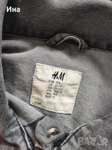 Дънково яке НМ р-р 152 см., снимка 5 - Детски якета и елеци - 32954822