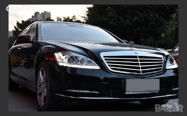 LED Фарове за Mercedes W221 S-class Facelift, LED Диодни фарове за Мерцедес, снимка 11 - Аксесоари и консумативи - 50564397