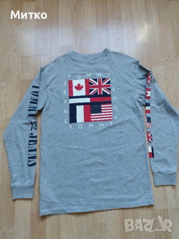 Мъжка Блуза Tommy Hilfiger jeans, снимка 4 - Блузи с дълъг ръкав и пуловери - 44078471