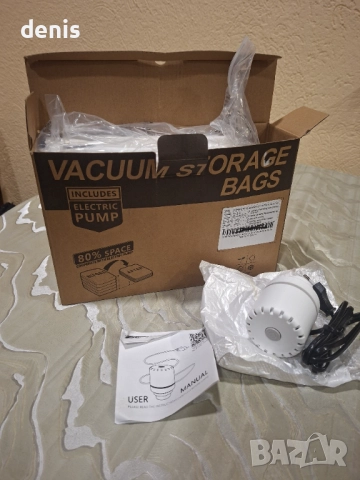 Вакуум чанти с помпа, снимка 2 - Органайзери - 52740251