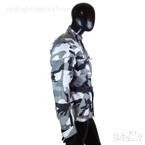 📌 5482 | Germas Мъжко текстилно камуфлажно мото яке – размер L – 170 лв, снимка 2 - Аксесоари и консумативи - 52835908
