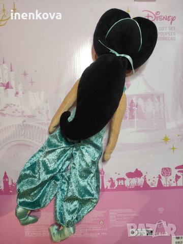 Оригинална плюшена кукла Жасмин - Аладин и вълшебната лампа - Дисни Стор Disney store , снимка 2 - Кукли - 39131095