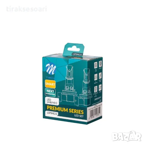 MTECH PREMIUM LED Диодни Крушки H8 H11 12V 300% Светлина Директен Монтаж, снимка 2 - Аксесоари и консумативи - 48774819