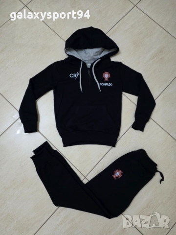 Детски Анцуг Роналдо Ал Насър 2026г Син цвят Кристиано Роналдо Памучен, снимка 7 - Футбол - 51435806