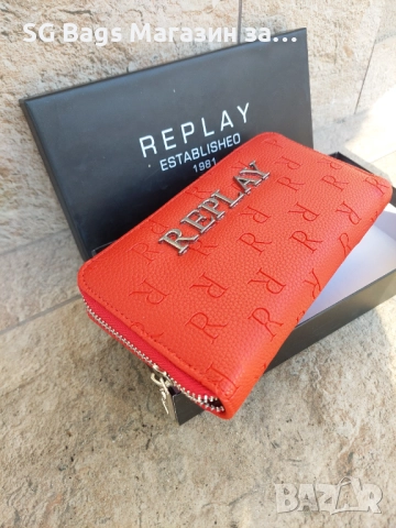 Replay дамско портмоне дамски портфейл код 230, снимка 7 - Портфейли, портмонета - 43966282