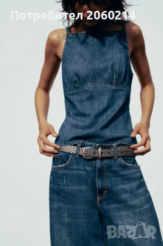 Ново Топ от деним на Zara