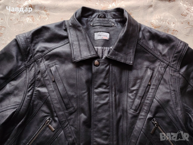 Мъжко кожено яке VIA CORTESA - размер XXL