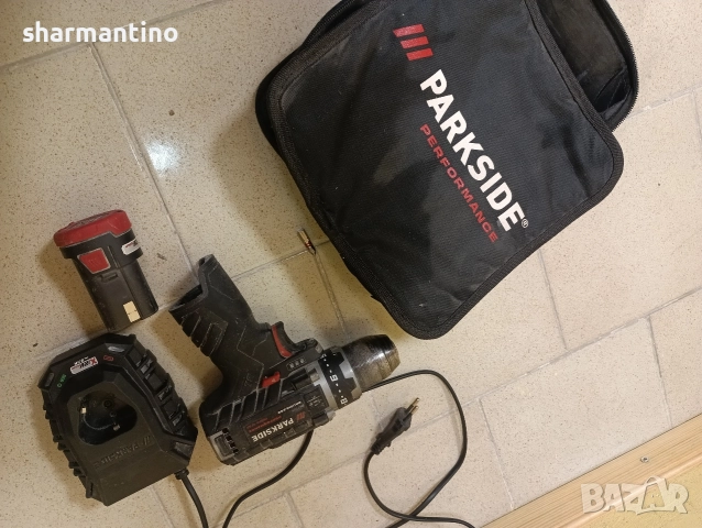 Винтоверт Parkside Black Series комплект - 89 лв, снимка 4 - Винтоверти - 52846134