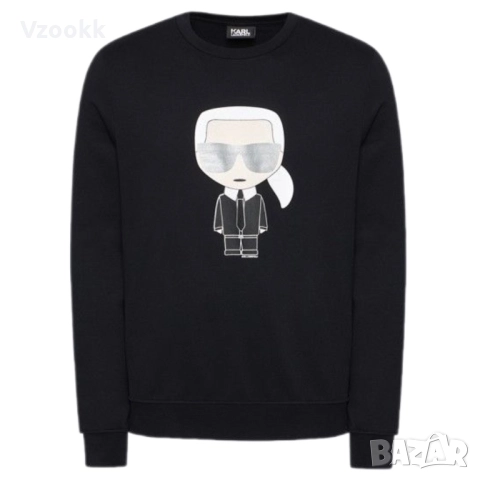 Мъжка блуза Karl Lagerfeld | S размер, снимка 2 - Блузи - 52871576