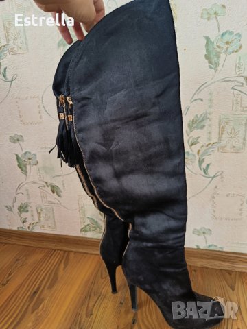 Страхотни високи ботуши , снимка 11 - Дамски ботуши - 43167071