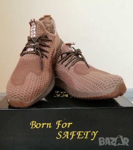 Работни обувки с метално бомбе - уникално леки от дишащ материал (Модел 1105), снимка 6 - Други - 33620207