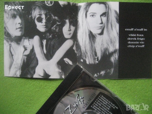 глем метъл Enuff z Nuff - Strenght CD, снимка 2 - CD дискове - 43362442