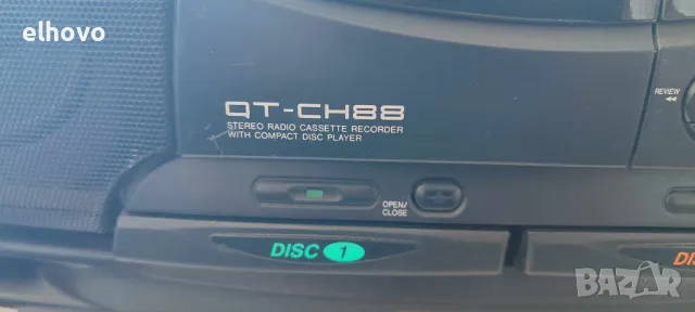 Радиокасетофон CD SHARP QT-CH88, снимка 5 - Радиокасетофони, транзистори - 47268139