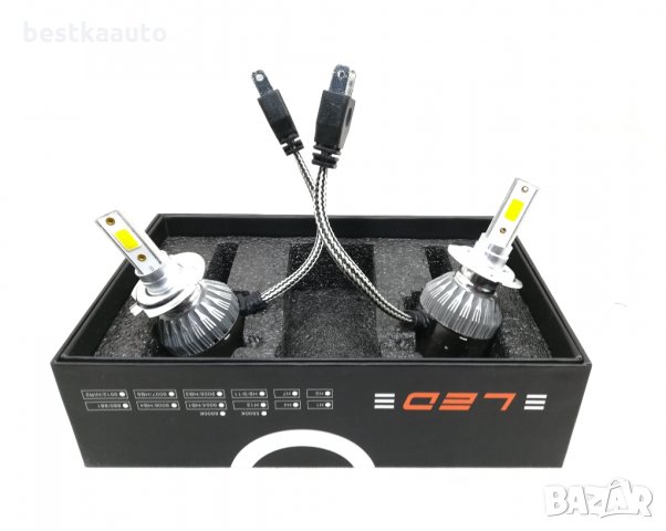 Комплект висококачествени ЛЕД Крушки G9 35W/6500 LM 12-24V 1 година гаранция H1 H3 H4 H7 H11 H27 HB3, снимка 7 - Аксесоари и консумативи - 27856786