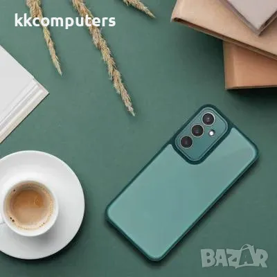 Калъф силикон прозрачен мат Variete / Зелен / за Samsung S25 Ultra Баркод : 3131679, снимка 2 - Калъфи, кейсове - 49164134