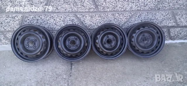Продавам железни джанти 15-цолови 