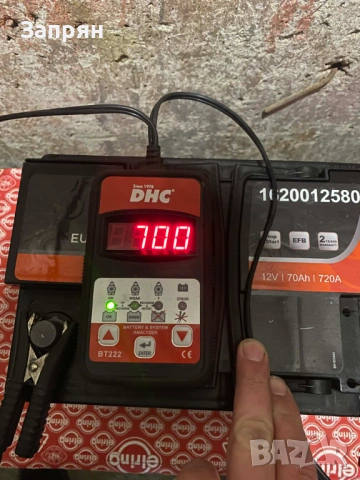 Aкумулатор EFB 70 ам/ч 720 А усилен стартов ток, снимка 2 - Аксесоари и консумативи - 53587430