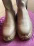 Боти тип чорап, в бежово👢👢38 - умален р-р, снимка 3