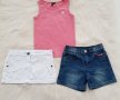 Къси дънки потник и дънкова пола 5-6 години, снимка 10
