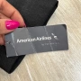 Вълнено сако за стюардеса American Airlines Twinhill, размер S в тъмносиво, снимка 3