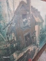 ГОЛЯМА СТАРА КАРТИНА  НА ПЛАТНО ВОДЕНИЦАТА НА БУШЕ, снимка 5
