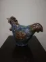 Арт фигурка на пиле от керамика. Франция., снимка 3