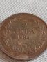 Сребърна монета 5 лева 1894г. Княжество България Княз Фердинанд първи 43039, снимка 7