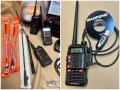 Baofeng uv10R 18 w uv5R 8w uv9R 20 w radio радиостанция Walkie talkie антени antena кабели програмир, снимка 4