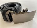 Колани от естествена кожа с оксидирана автоматична тока, снимка 7