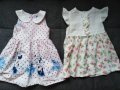 Детски рокли 2 бр. , снимка 1 - Бебешки рокли - 37332103