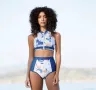 Бикини MF Sea Jane. Дамски бански с висока талия, UV50+ UPF, снимка 5