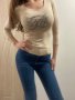  Blumarine дамска тънка блуза-S, снимка 1 - Блузи с дълъг ръкав и пуловери - 39707801