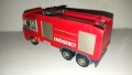 Пожарна Mercedes Benz Emergency - Kentoys, снимка 2