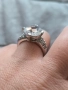 Сребърен пръстен с камък, снимка 6