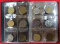 Колекция различни на вид монети в класьор 60 брОЯ, снимка 3