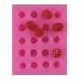 3D Малини ягоди малина ягода 20 бр силиконов молд форма за декор украса торта фондан шоколад и др, снимка 2