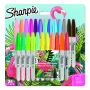 Комплект перм. маркери Sharpie Flamingo, 24 бр, снимка 1