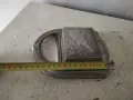 Метален цигаретник с пепелник , снимка 2