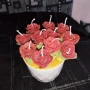 Аранжировка с ароматни восъчни свещи , снимка 8