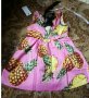 Детска рокля на ананас ананасчета ананаси, снимка 3