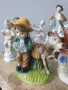 8бр малки порцеланови фигури/деца-музиканти-бебета-птица/статуетки 8-17см, снимка 2
