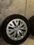 Оригинални джанти с гуми и тазове 5x100 15 Toyota, снимка 3